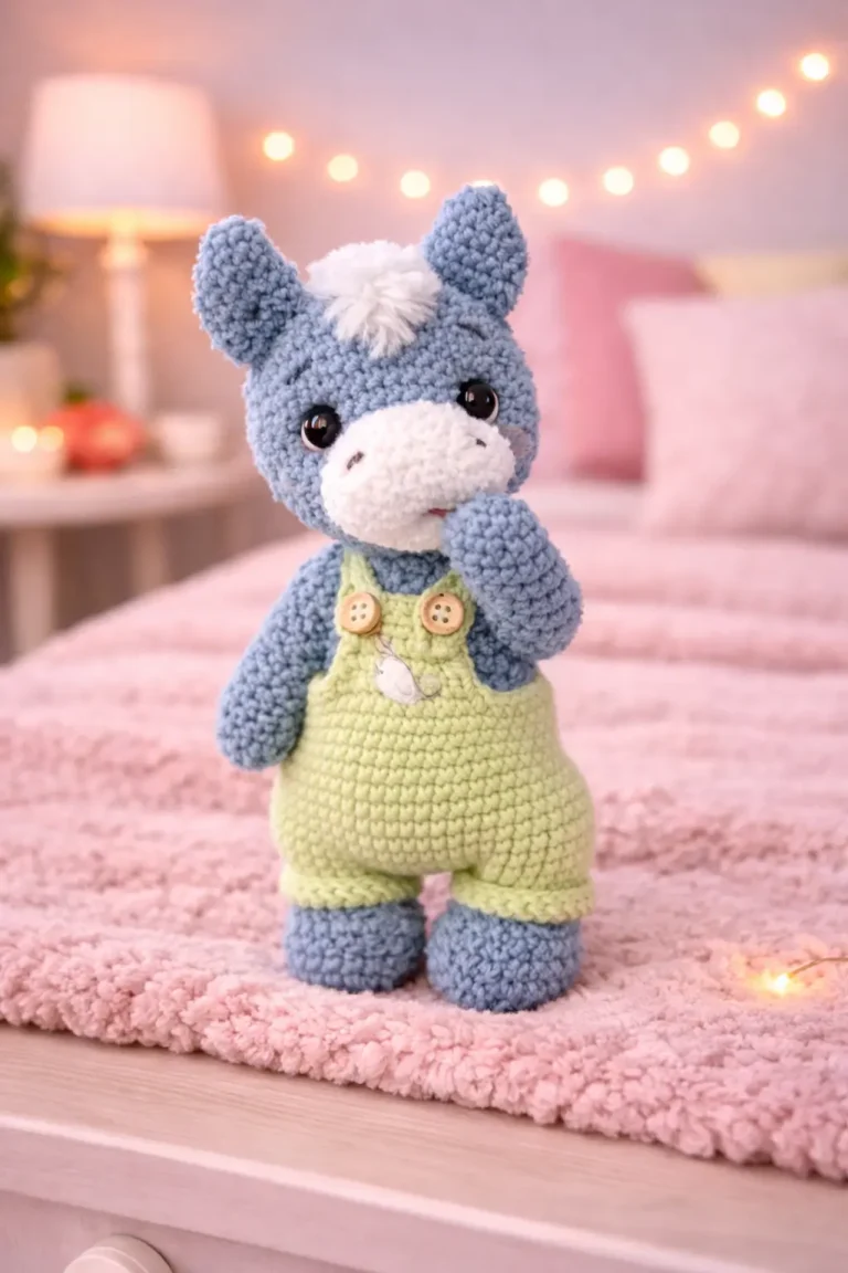 Little Donkey Crochet Pattern