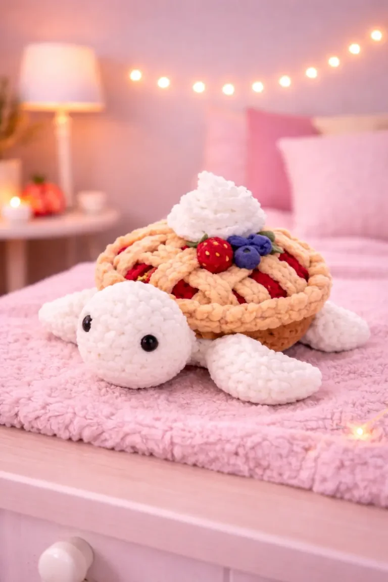 Berry Pie Turtle Crochet Pattern