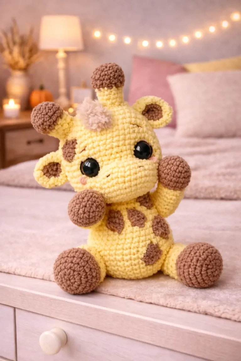 Baby Giraffe Amigurumi Crochet Pattern