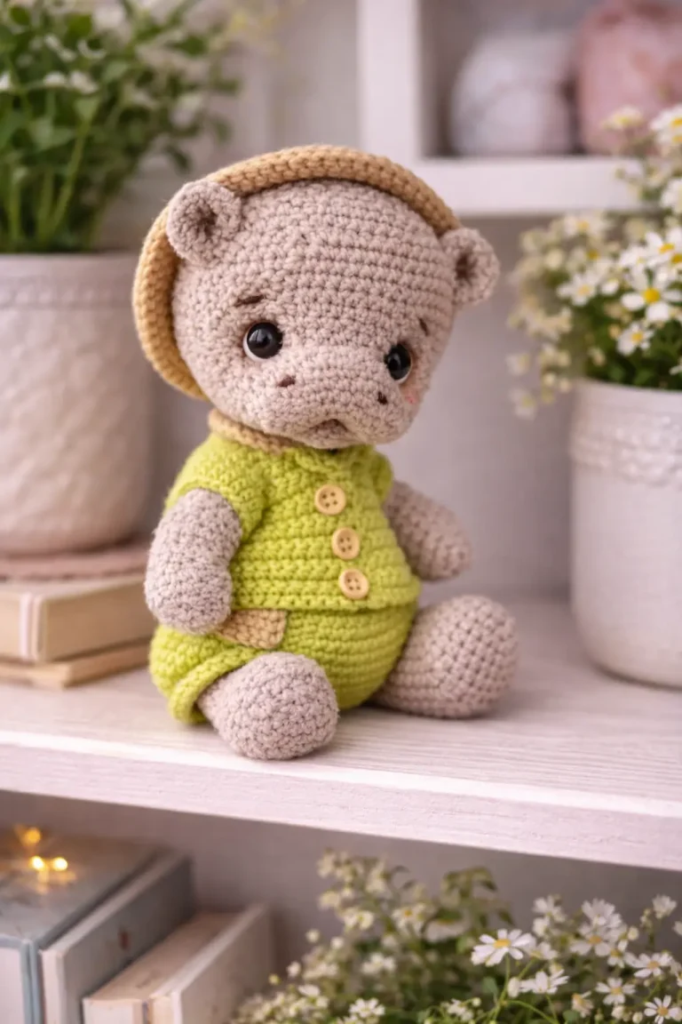 teddy bear amigurumi crochet pattern