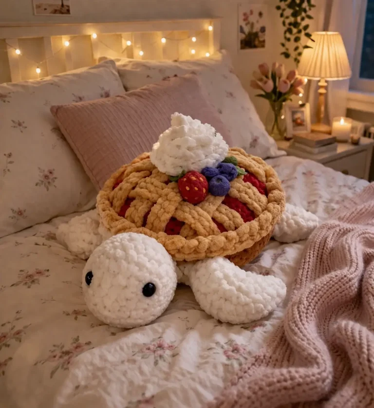 Berry Pie Turtle Amigurumi Pattern