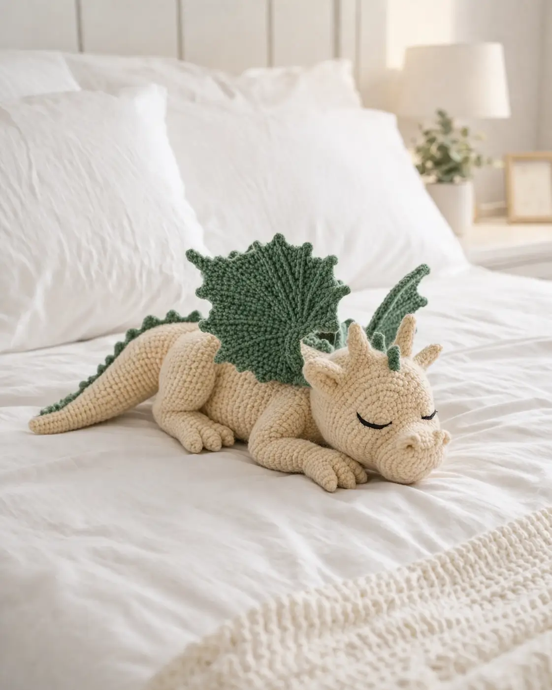 Sleeping Dragon Amigurumi Free Crochet Pattern