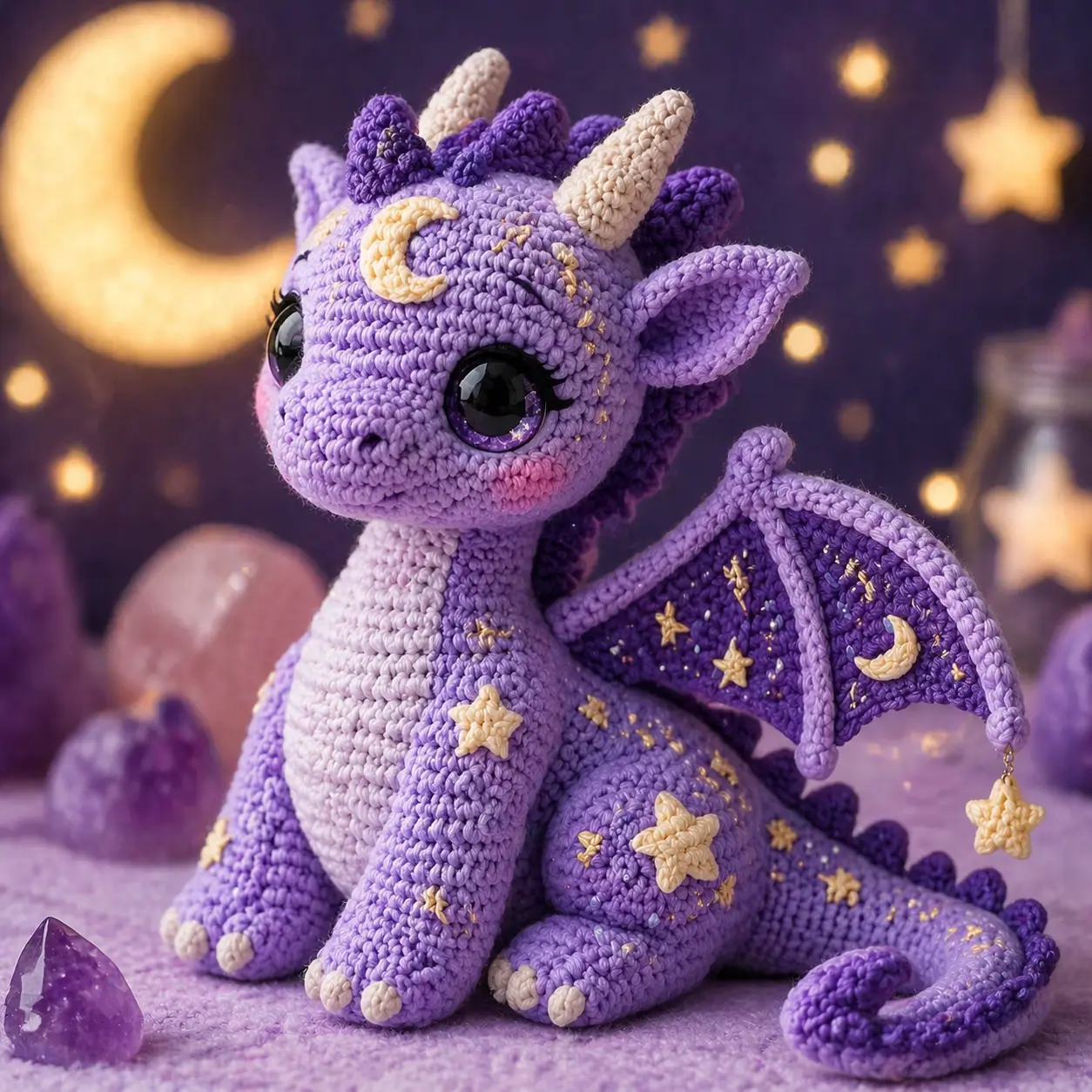 Celestial Dragon Amigurumi Crochet Pattern
